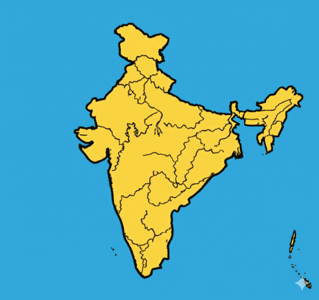 India States Map: India map