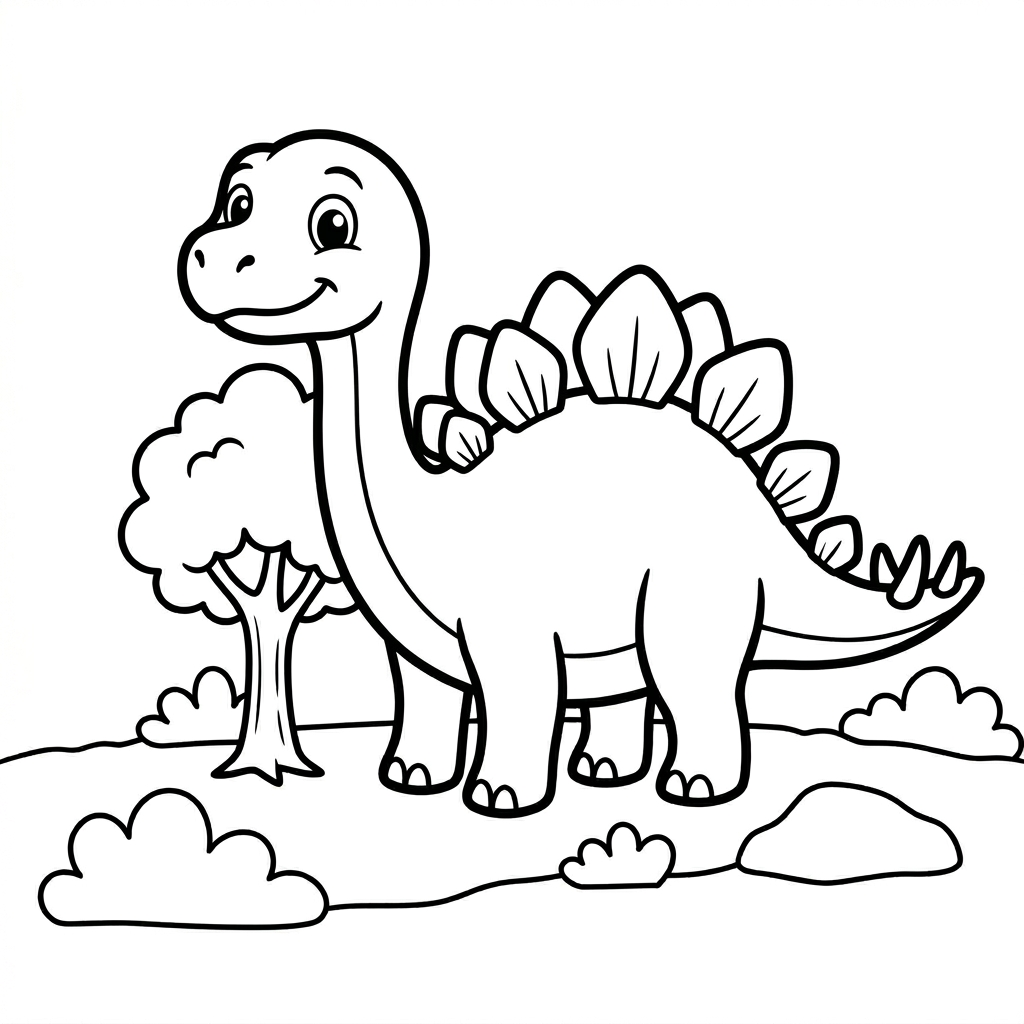 Dinosaur Coloring Pages: T-Rex